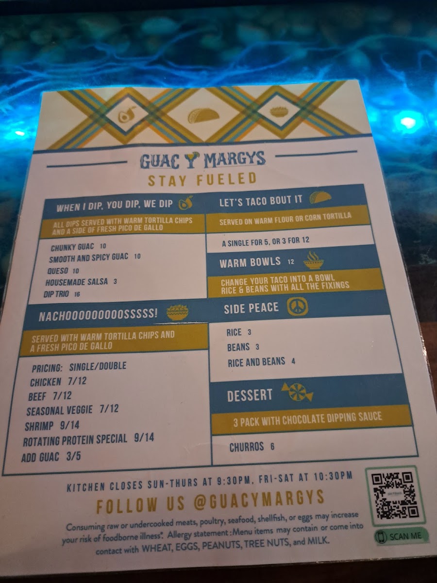 Guac y Margys Menu - Image 4